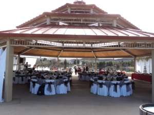 Gazebo at Lake 1